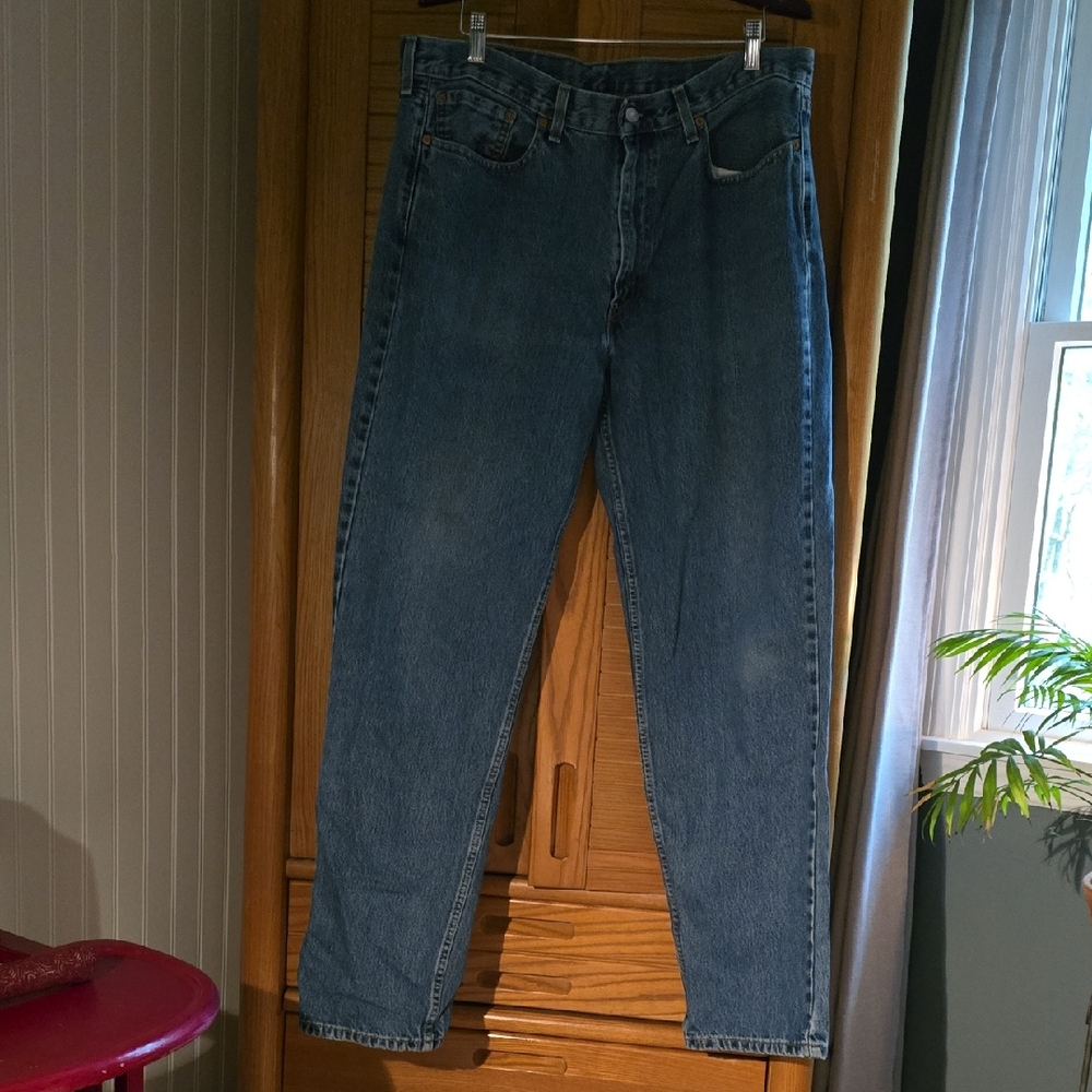 Levi's Relaxed Fit Blue Jeans for Men